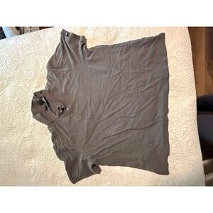 Amazon Essentials Men's Short Sleeve Pique Polo - Charcoal Gray XXL